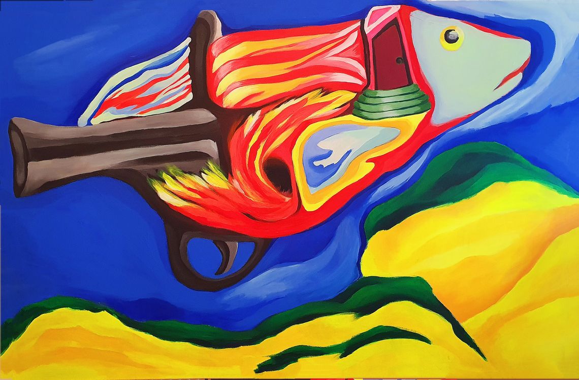 "The fish that swallowed me."